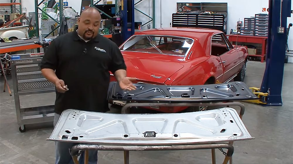 DIY FirstGen 19671969 Camaro Trunk Lid Replacement